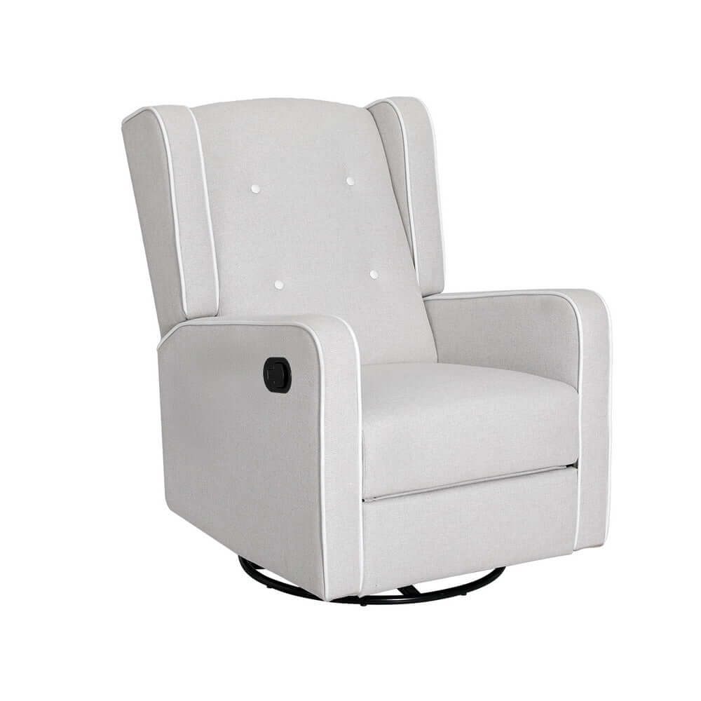 DSZ Product, feed-cond-new, feed-sl-DSZ Freight Payable, newArtiss Recliner Armchair 360� Swivel Grey Fabric - Premium Furniture > Bar Stools & Chairs > Arm Chairs & Recliners from Artiss ! Shop Online Buy Now at S & D's Value Store Family Business Best Customer ServiceDSZ Product, feed-cond-new, feed-sl-DSZ Freight Payable, new