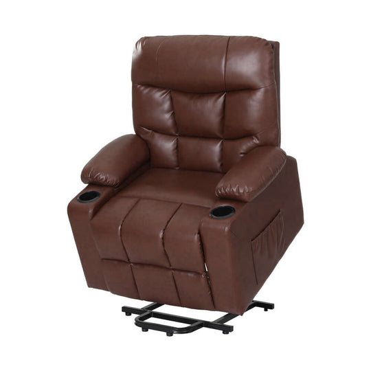 DSZ Product, feed-cond-new, feed-sl-DSZ Freight Payable, newArtiss Recliner Chair Lift Assist Heated Massage Chair Leather Claude - Premium Furniture > Bar Stools & Chairs > Massage Chairs from Artiss ! Shop Online Buy Now at S & D's Value Store Family Business Best Customer ServiceDSZ Product, feed-cond-new, feed-sl-DSZ Freight Payable, new