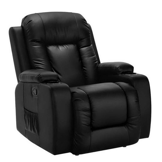 DSZ Product, feed-cond-new, feed-sl-DSZ Freight Payable, newArtiss Recliner Chair Electric Heated Massage Chairs Faux Leather Cabin - Premium Furniture > Bar Stools & Chairs > Massage Chairs from Artiss ! Shop Online Buy Now at S & D's Value Store Family Business Best Customer ServiceDSZ Product, feed-cond-new, feed-sl-DSZ Freight Payable, new