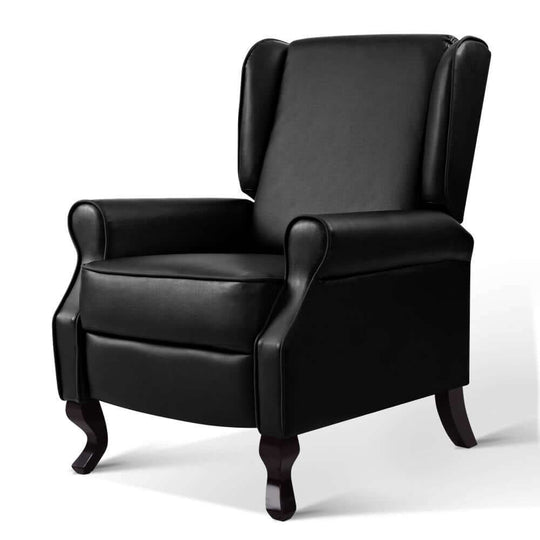 DSZ Product, feed-cond-new, feed-sl-DSZ Freight Payable, newArtiss Recliner Armchair Black Faux Leather Domini - Premium Furniture > Bar Stools & Chairs > Arm Chairs & Recliners from Artiss ! Shop Online Buy Now at S & D's Value Store Family Business Best Customer ServiceDSZ Product, feed-cond-new, feed-sl-DSZ Freight Payable, new