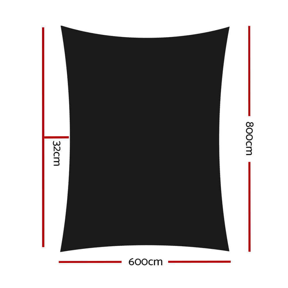 DSZ Product, feed-cond-new, feed-sl-DSZ Freight Payable, newInstahut Shade Sail 6 X 8M Rectangle 280Gsm 98% Black Shade Cloth - Premium Home & Garden > Shading > Umbrellas & Sunshades from Instahut ! Shop Online Buy Now at S & D's Value Store Family Business Best Customer ServiceDSZ Product, feed-cond-new, feed-sl-DSZ Freight Payable, new