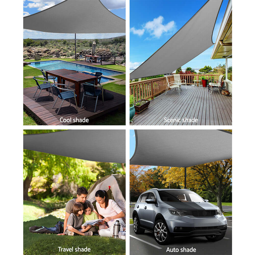 DSZ Product, feed-cond-new, feed-sl-DSZ Freight Payable, newInstahut Shade Sail 6 X 8M Rectangle 280Gsm 98% Grey Shade Cloth - Premium Home & Garden > Shading > Umbrellas & Sunshades from Instahut ! Shop Online Buy Now at S & D's Value Store Family Business Best Customer ServiceDSZ Product, feed-cond-new, feed-sl-DSZ Freight Payable, new