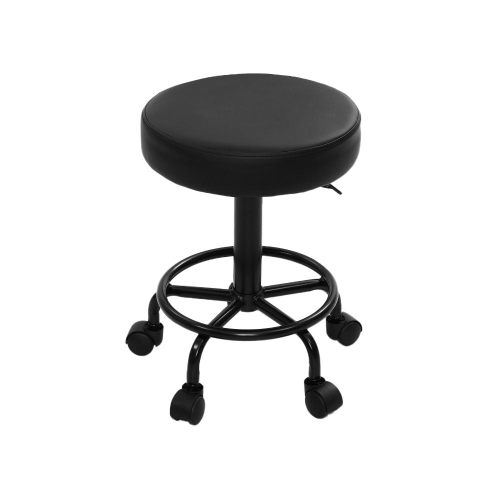 เก้าอี้ Artiss Salon Stool ทรงกลมพร้อมล้อหมุน