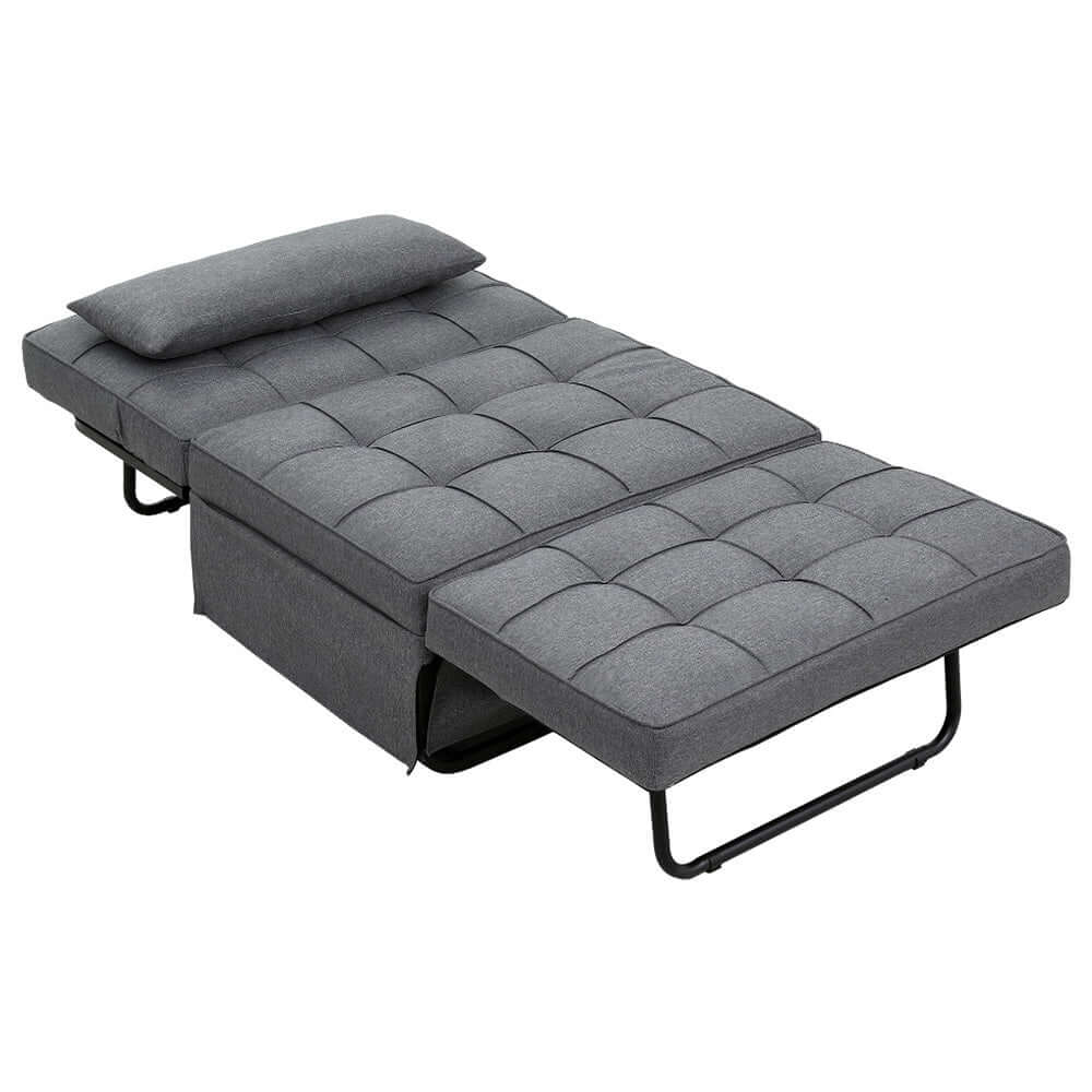 DSZ Product, feed-cond-new, feed-sl-DSZ Freight Payable, newArtiss Sofa Bed Ottoman Pillow Folding Linen Grey Siyi - Premium Furniture > Sofas > Sofas & Sofa Beds from Artiss ! Shop Online Buy Now at S & D's Value Store Family Business Best Customer ServiceDSZ Product, feed-cond-new, feed-sl-DSZ Freight Payable, new