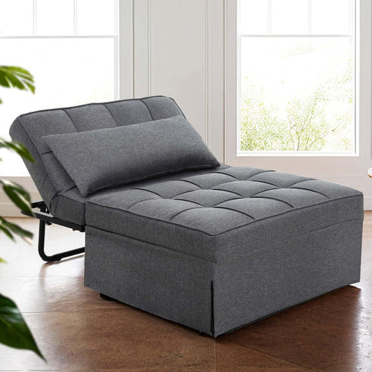 DSZ Product, feed-cond-new, feed-sl-DSZ Freight Payable, newArtiss Sofa Bed Ottoman Pillow Folding Linen Grey Siyi - Premium Furniture > Sofas > Sofas & Sofa Beds from Artiss ! Shop Online Buy Now at S & D's Value Store Family Business Best Customer ServiceDSZ Product, feed-cond-new, feed-sl-DSZ Freight Payable, new