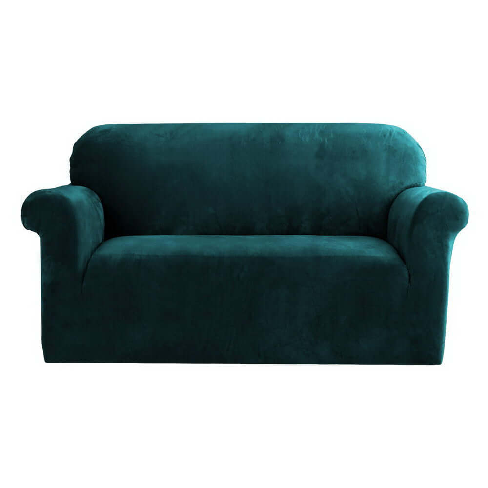 Artiss 2-seater velvet sofa cover in agate green offer affordable, quality protection for your couch.