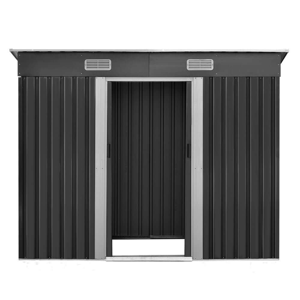 DSZ Product, feed-cond-new, feed-sl-DSZ Freight Payable, newGiantz Garden Shed 2.38 X 1.31M Sheds Outdoor Storage Tool Metal Workshop Shelter Sliding Door - Premium Home & Garden > Storage > Sheds from Giantz ! Shop Online Buy Now at S & D's Value Store Family Business Best Customer ServiceDSZ Product, feed-cond-new, feed-sl-DSZ Freight Payable, new