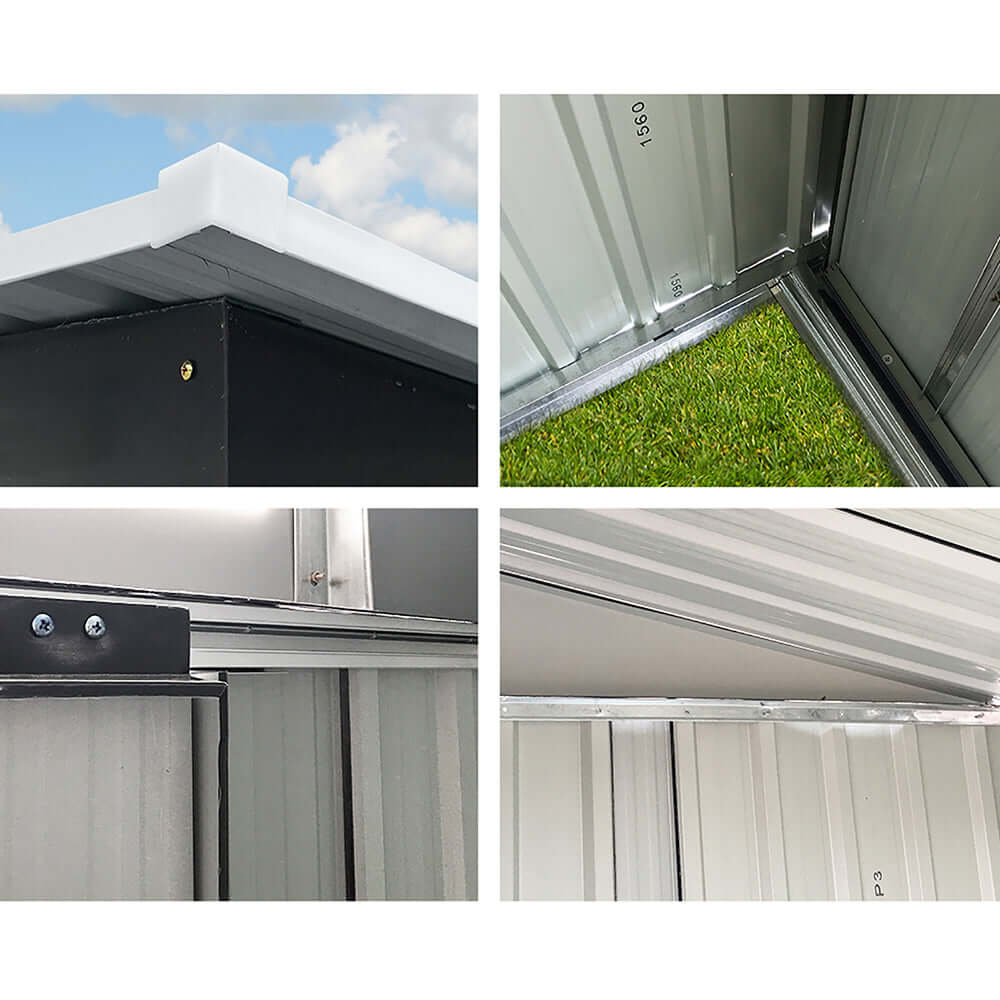 DSZ Product, feed-cond-new, feed-sl-DSZ Freight Payable, newGiantz Garden Shed 2.38 X 1.31M Sheds Outdoor Storage Tool Metal Workshop Shelter Sliding Door - Premium Home & Garden > Storage > Sheds from Giantz ! Shop Online Buy Now at S & D's Value Store Family Business Best Customer ServiceDSZ Product, feed-cond-new, feed-sl-DSZ Freight Payable, new