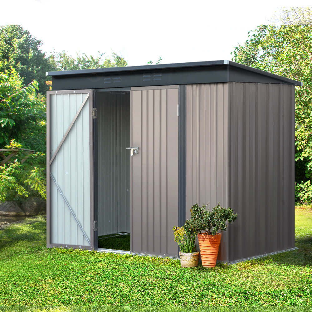 DSZ Product, feed-cond-new, feed-sl-DSZ Freight Payable, newGiantz Garden Shed 2.31 X 1.31M Sheds Outdoor Storage Tool Metal Workshop Shelter Double Door - Premium Home & Garden > Storage > Sheds from Giantz ! Shop Online Buy Now at S & D's Value Store Family Business Best Customer ServiceDSZ Product, feed-cond-new, feed-sl-DSZ Freight Payable, new