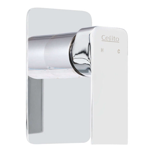 _label_, DSZ Product, feed-cond-new, feed-sl-free shipping, free-shipping, newCefito Shower Mixer Tap Wall Bath Taps Brass Hot Cold Basin Bathroom Chrome - Premium Home & Garden > Bathroom Accessories > Shower Accessories from Cefito ! Shop Online Buy Now at S & D's Value Store Family Business Best Customer Service_label_, DSZ Product, feed-cond-new, feed-sl-free shipping, free-shipping, new