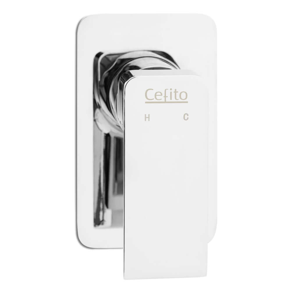 _label_, DSZ Product, feed-cond-new, feed-sl-free shipping, free-shipping, newCefito Shower Mixer Tap Wall Bath Taps Brass Hot Cold Basin Bathroom Chrome - Premium Home & Garden > Bathroom Accessories > Shower Accessories from Cefito ! Shop Online Buy Now at S & D's Value Store Family Business Best Customer Service_label_, DSZ Product, feed-cond-new, feed-sl-free shipping, free-shipping, new