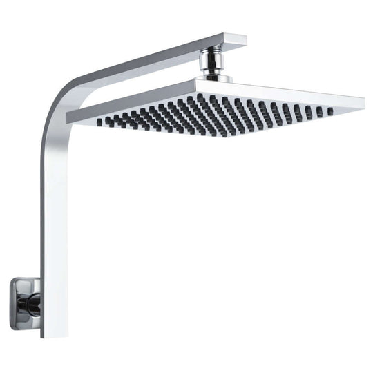 _label_, DSZ Product, feed-cond-new, feed-sl-free shipping, free-shipping, newCefito 8'' Rain Shower Head Wall Arm Square High Pressure Chrome - Premium Home & Garden > Bathroom Accessories > Shower Accessories from Cefito ! Shop Online Buy Now at S & D's Value Store Family Business Best Customer Service_label_, DSZ Product, feed-cond-new, feed-sl-free shipping, free-shipping, new