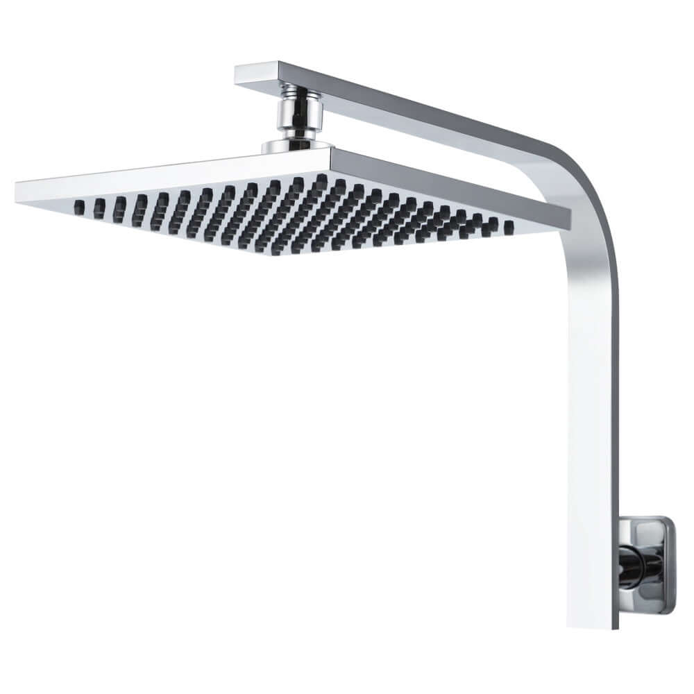 _label_, DSZ Product, feed-cond-new, feed-sl-free shipping, free-shipping, newCefito 8'' Rain Shower Head Wall Arm Square High Pressure Chrome - Premium Home & Garden > Bathroom Accessories > Shower Accessories from Cefito ! Shop Online Buy Now at S & D's Value Store Family Business Best Customer Service_label_, DSZ Product, feed-cond-new, feed-sl-free shipping, free-shipping, new