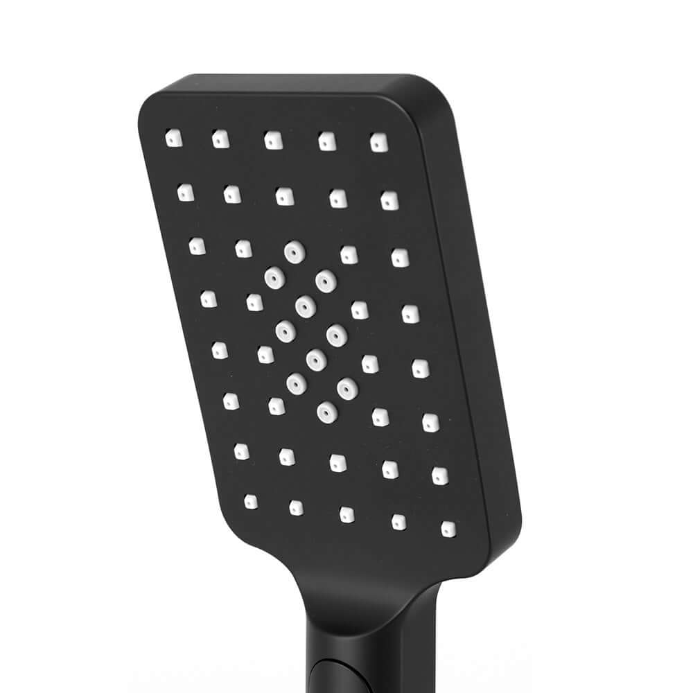 _label_, DSZ Product, feed-cond-new, feed-sl-free shipping, free-shipping, newHandheld Shower Head 3.1'' High Pressure 3 Spray Modes Square Black - Premium Home & Garden > Bathroom Accessories > Shower Accessories from Unbranded ! Shop Online Buy Now at S & D's Value Store Family Business Best Customer Service_label_, DSZ Product, feed-cond-new, feed-sl-free shipping, free-shipping, new