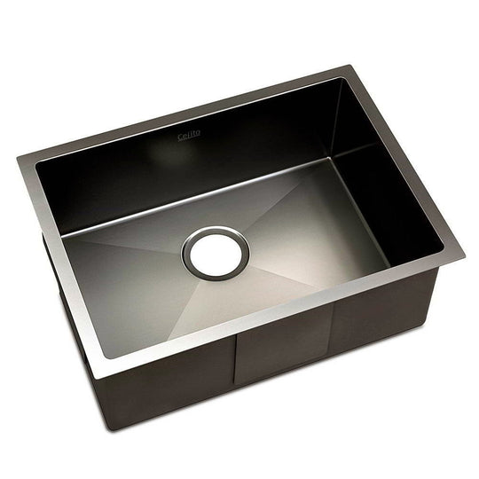 DSZ Product, feed-cond-new, feed-sl-DSZ Freight Payable, newCefito Kitchen Sink 60 X 45Cm Stainless Steel Basin Single Bowl Laundry Black - Premium Furniture > Dining > Kitchen Sinks from Cefito ! Shop Online Buy Now at S & D's Value Store Family Business Best Customer ServiceDSZ Product, feed-cond-new, feed-sl-DSZ Freight Payable, new