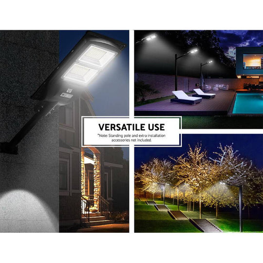 _label_, DSZ Product, feed-cond-new, feed-sl-free shipping, free-shipping, newLeier 160 Led Solar Street Light 120W Flood Motion Sensor Remote Outdoor Wall Lamp X2 - Premium Home & Garden > Lighting > Night Lights & Ambient Lighting from Leier ! Shop Online Buy Now at S & D's Value Store Family Business Best Customer Service_label_, DSZ Product, feed-cond-new, feed-sl-free shipping, free-shipping, new