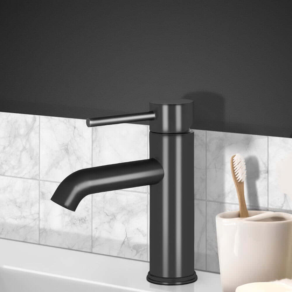 _label_, DSZ Product, feed-cond-new, feed-sl-free shipping, free-shipping, newCefito Bathroom Basin Mixer Tap Round Brass Faucet Vanity Laundry Black - Premium Home & Garden > Bathroom Accessories > Shower Accessories from Cefito ! Shop Online Buy Now at S & D's Value Store Family Business Best Customer Service_label_, DSZ Product, feed-cond-new, feed-sl-free shipping, free-shipping, new