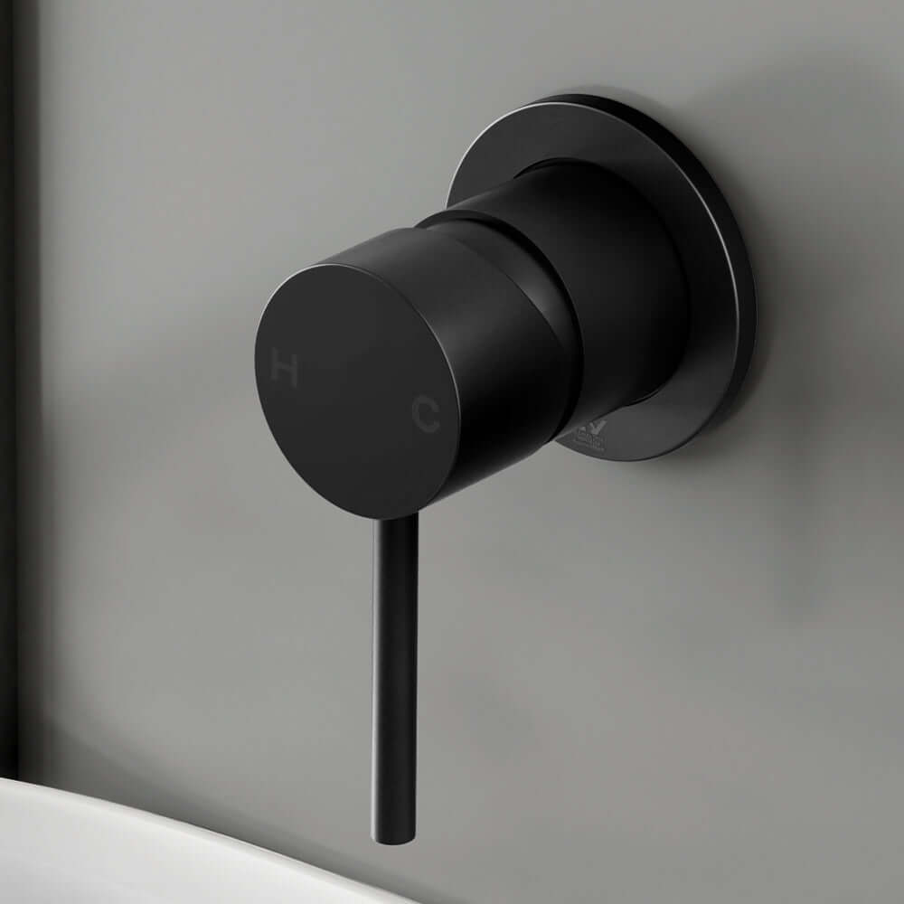 _label_, DSZ Product, feed-cond-new, feed-sl-free shipping, free-shipping, newCefito Basin Mixer Wall Tap Round Brass Faucet Shower Bathtub Black - Premium Home & Garden > Bathroom Accessories > Shower Accessories from Cefito ! Shop Online Buy Now at S & D's Value Store Family Business Best Customer Service_label_, DSZ Product, feed-cond-new, feed-sl-free shipping, free-shipping, new