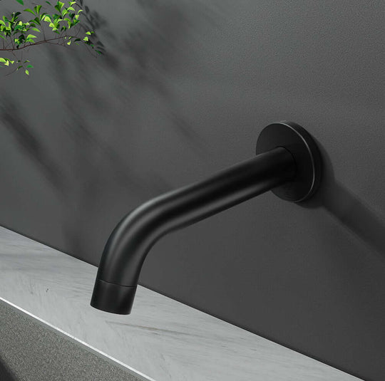 _label_, DSZ Product, feed-cond-new, feed-sl-free shipping, free-shipping, newCefito Bathroom Mixer Spout Wall Bath Tap Round Shower Bathtub Black - Premium Home & Garden > Bathroom Accessories > Shower Accessories from Cefito ! Shop Online Buy Now at S & D's Value Store Family Business Best Customer Service_label_, DSZ Product, feed-cond-new, feed-sl-free shipping, free-shipping, new