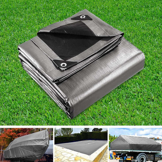 _label_, DSZ Product, feed-cond-new, feed-sl-free shipping, free-shipping, newInstahut Tarp Tarpaulin 3.6 X 7.3M Canvas Camping Heavy Duty Sun Cover - Premium Outdoor Recreation > Camping > Caravan Accessories from Instahut ! Shop Online Buy Now at S & D's Value Store Family Business Best Customer Service_label_, DSZ Product, feed-cond-new, feed-sl-free shipping, free-shipping, new