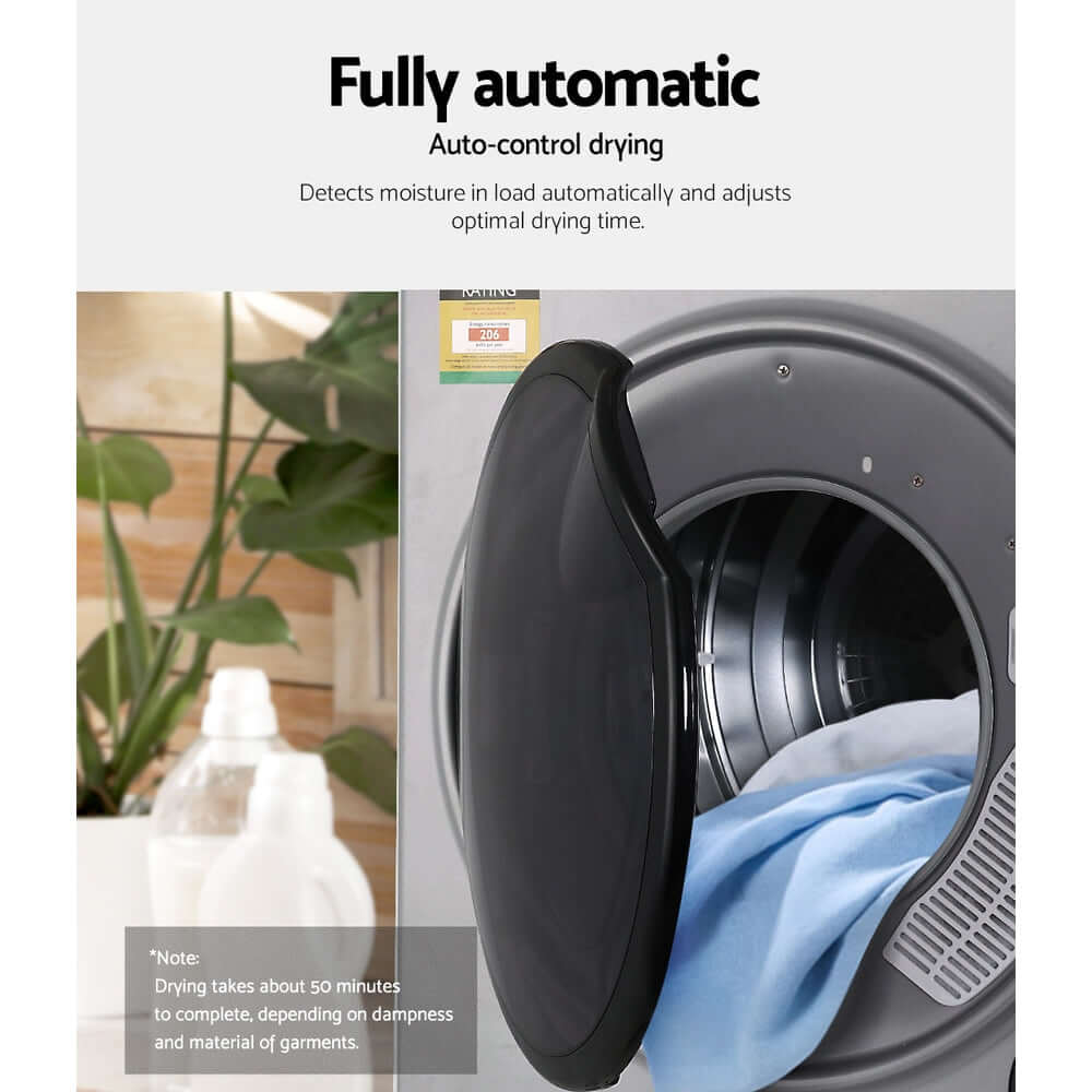 DSZ Product, feed-cond-new, feed-sl-DSZ Freight PayableDevanti Tumble Dryer 5kg Fully Auto Silver - Premium Appliances > Washers, Dryers & Irons > Dryers from Devanti ! Shop Online Buy Now at S & D's Value Store Family Business Best Customer ServiceDSZ Product, feed-cond-new, feed-sl-DSZ Freight Payable