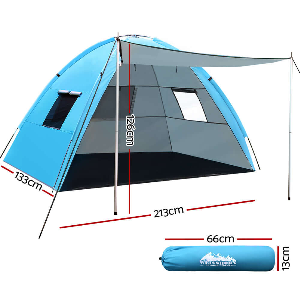 _label_, camping, DSZ Product, feed-cond-new, feed-sl-free shipping, free-shipping, new, value tentsWeisshorn Camping Tent Beach Portable Hiking Sun Shade Shelter Fishing 4 Person - Premium Outdoor Recreation > Camping > Tents from Weisshorn ! Shop Online Buy Now at S & D's Value Store Family Business Best Customer Service_label_, camping, DSZ Product, feed-cond-new, feed-sl-free shipping, free-shipping, new, value tents