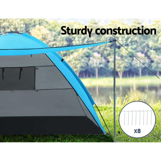 _label_, camping, DSZ Product, feed-cond-new, feed-sl-free shipping, free-shipping, new, value tentsWeisshorn Camping Tent Beach Portable Hiking Sun Shade Shelter Fishing 4 Person - Premium Outdoor Recreation > Camping > Tents from Weisshorn ! Shop Online Buy Now at S & D's Value Store Family Business Best Customer Service_label_, camping, DSZ Product, feed-cond-new, feed-sl-free shipping, free-shipping, new, value tents