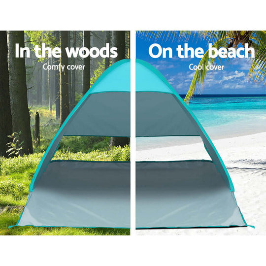 _label_, camping, DSZ Product, feed-cond-new, feed-sl-free shipping, free-shipping, new, value tentsWeisshorn Pop Up Beach Tent Camping Hiking 3 Person Sun Shade Fishing Shelter - Premium Outdoor Recreation > Camping > Tents from Weisshorn ! Shop Online Buy Now at S & D's Value Store Family Business Best Customer Service_label_, camping, DSZ Product, feed-cond-new, feed-sl-free shipping, free-shipping, new, value tents