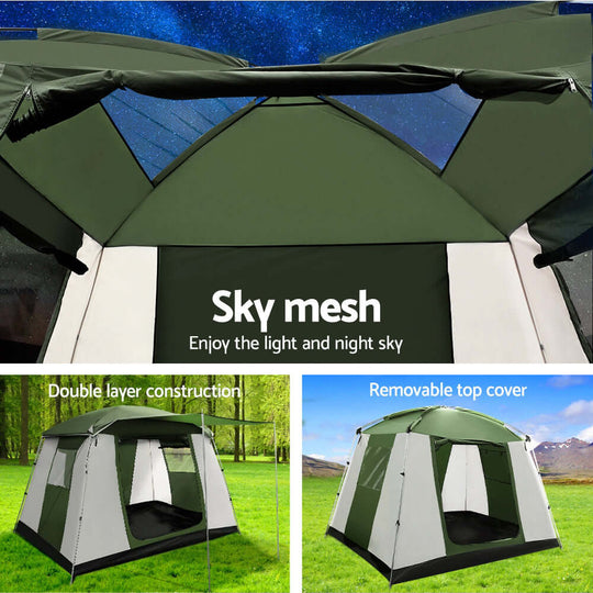 _label_, camping, DSZ Product, feed-cond-new, feed-sl-free shipping, free-shipping, new, value tentsWeisshorn Camping Tent 6 Person Tents Family Hiking Dome - Premium Outdoor Recreation > Camping > Tents from Weisshorn ! Shop Online Buy Now at S & D's Value Store Family Business Best Customer Service_label_, camping, DSZ Product, feed-cond-new, feed-sl-free shipping, free-shipping, new, value tents