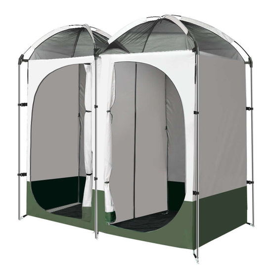 _label_, camping, DSZ Product, feed-cond-new, feed-sl-free shipping, free-shipping, new, value tentsWeisshorn Double Camping Shower Toilet Tent Outdoor Portable Change Room - Premium Outdoor Recreation > Camping > Portable Toilets & Showers from Weisshorn ! Shop Online Buy Now at S & D's Value Store Family Business Best Customer Service_label_, camping, DSZ Product, feed-cond-new, feed-sl-free shipping, free-shipping, new, value tents