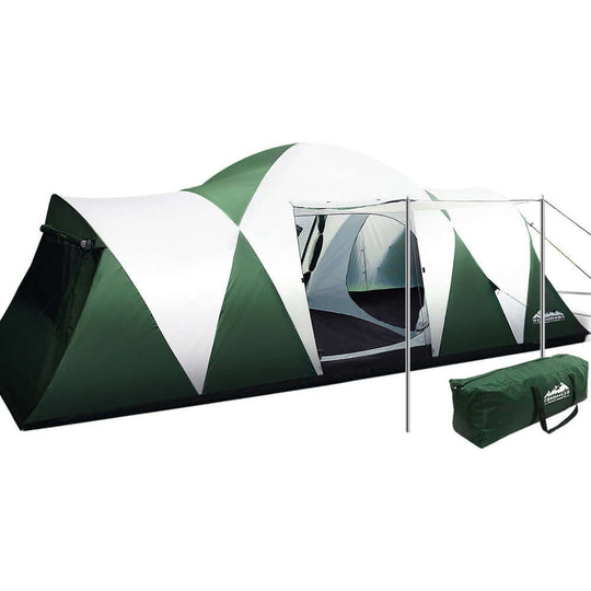 camping, DSZ Product, feed-cond-new, feed-sl-DSZ Freight Payable, new, value tentsWeisshorn Family Camping Tent 12 Person Hiking Beach Tents (3 Rooms) Green - Premium Outdoor Recreation > Camping > Tents from Weisshorn ! Shop Online Buy Now at S & D's Value Store Family Business Best Customer Servicecamping, DSZ Product, feed-cond-new, feed-sl-DSZ Freight Payable, new, value tents