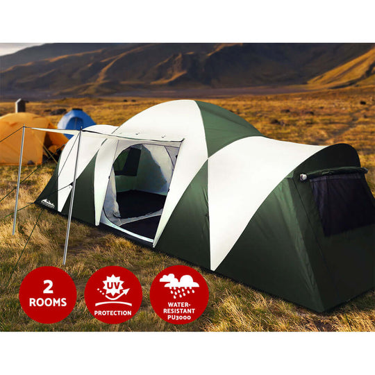 camping, DSZ Product, feed-cond-new, feed-sl-DSZ Freight Payable, new, value tentsWeisshorn Family Camping Tent 12 Person Hiking Beach Tents (3 Rooms) Green - Premium Outdoor Recreation > Camping > Tents from Weisshorn ! Shop Online Buy Now at S & D's Value Store Family Business Best Customer Servicecamping, DSZ Product, feed-cond-new, feed-sl-DSZ Freight Payable, new, value tents