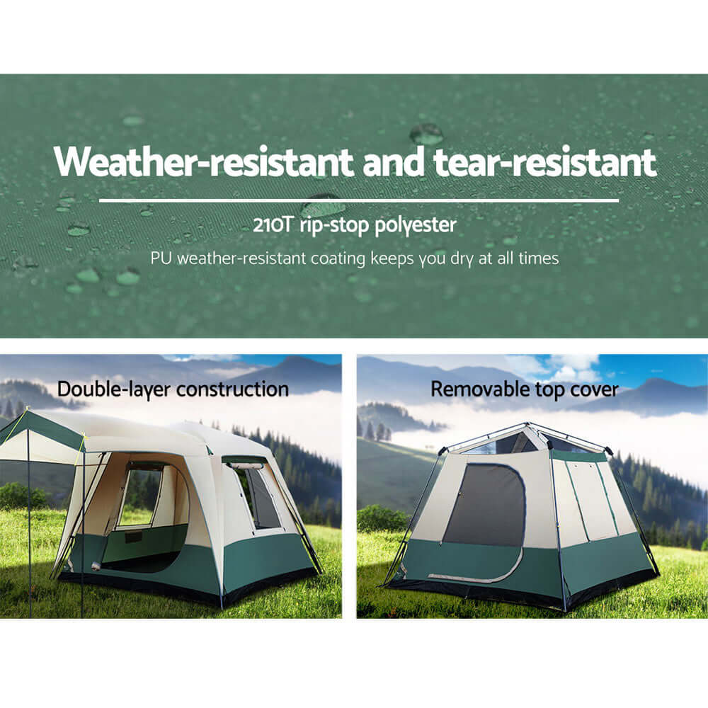 _label_, camping, DSZ Product, feed-cond-new, feed-sl-free shipping, free-shipping, new, value tentsWeisshorn Instant Up Camping Tent 4 Person Pop Up Tents Family Hiking Dome Camp - Premium Outdoor Recreation > Camping > Tents from Weisshorn ! Shop Online Buy Now at S & D's Value Store Family Business Best Customer Service_label_, camping, DSZ Product, feed-cond-new, feed-sl-free shipping, free-shipping, new, value tents