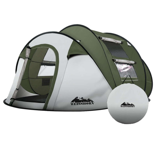 camping, DSZ Product, feed-cond-new, feed-sl-DSZ Freight Payable, new, value tentsWeisshorn Instant Up Camping Tent 4 - 5 Person Pop Up Tents Family Hiking Beach Dome - Premium Outdoor Recreation > Camping > Tents from Weisshorn ! Shop Online Buy Now at S & D's Value Store Family Business Best Customer Servicecamping, DSZ Product, feed-cond-new, feed-sl-DSZ Freight Payable, new, value tents