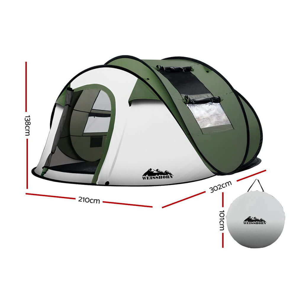 camping, DSZ Product, feed-cond-new, feed-sl-DSZ Freight Payable, new, value tentsWeisshorn Instant Up Camping Tent 4 - 5 Person Pop Up Tents Family Hiking Beach Dome - Premium Outdoor Recreation > Camping > Tents from Weisshorn ! Shop Online Buy Now at S & D's Value Store Family Business Best Customer Servicecamping, DSZ Product, feed-cond-new, feed-sl-DSZ Freight Payable, new, value tents