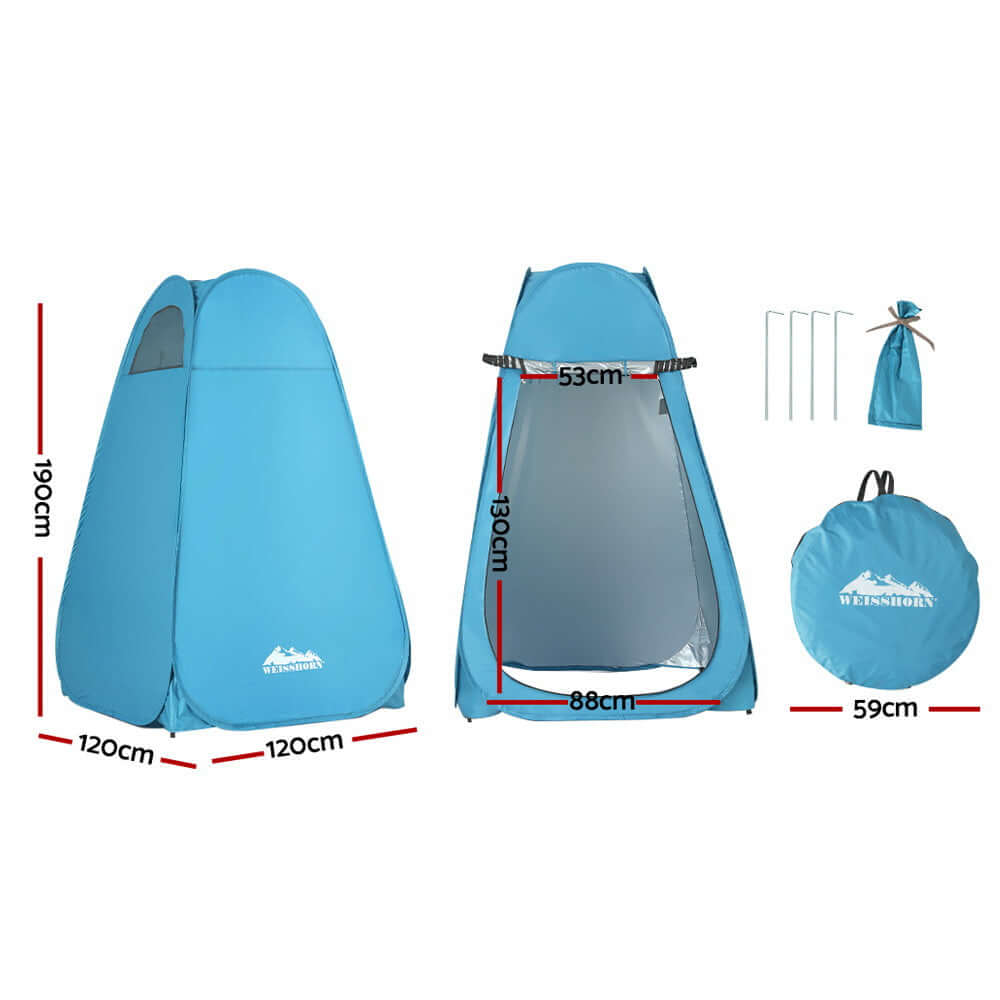 _label_, camping, DSZ Product, feed-cond-new, feed-sl-free shipping, free-shipping, new, value tentsWeisshorn Pop Up Camping Shower Toilet Tent Outdoor Privacy Change Room - Premium Outdoor Recreation > Camping > Portable Toilets & Showers from Weisshorn ! Shop Online Buy Now at S & D's Value Store Family Business Best Customer Service_label_, camping, DSZ Product, feed-cond-new, feed-sl-free shipping, free-shipping, new, value tents