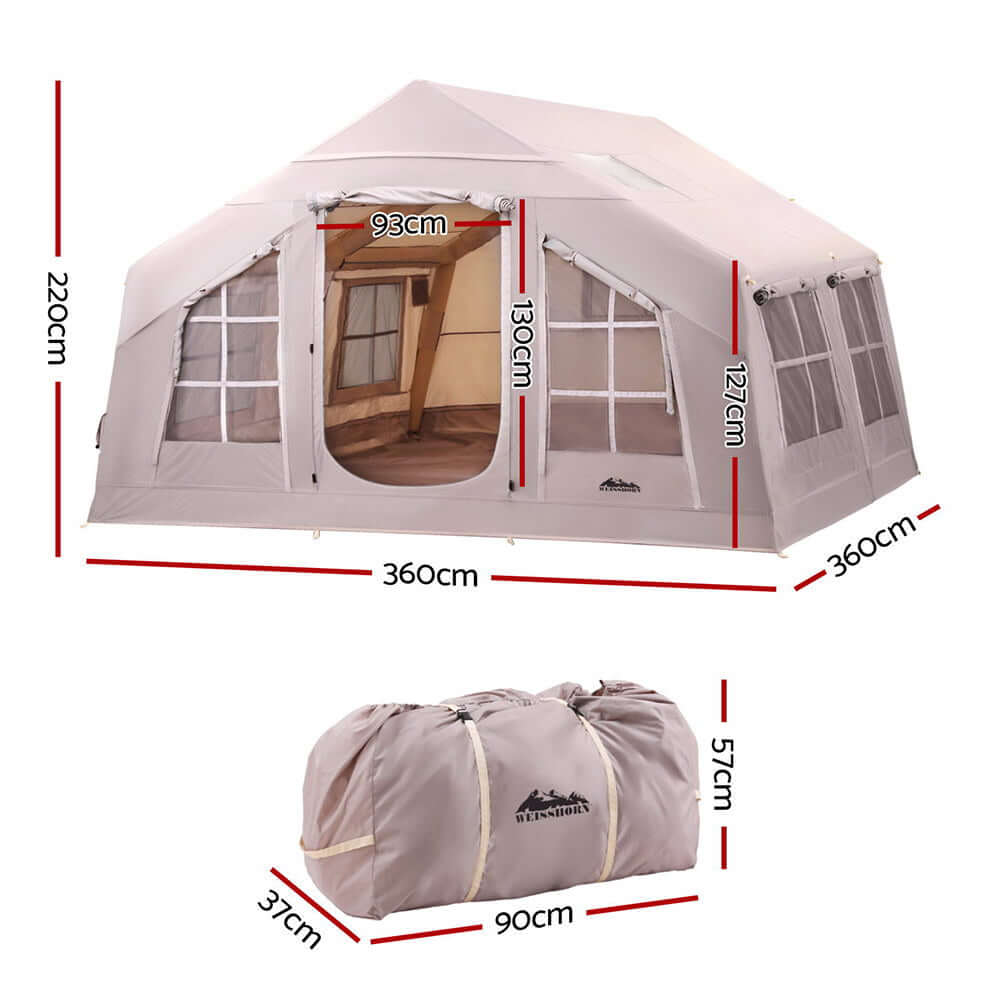 camping, DSZ Product, feed-cond-new, feed-sl-DSZ Freight Payable, new, value tentsWeisshorn Camping Tent Inflatable Beach Tent 6 Person 360Cm - Premium Outdoor Recreation > Camping > Tents from Weisshorn ! Shop Online Buy Now at S & D's Value Store Family Business Best Customer Servicecamping, DSZ Product, feed-cond-new, feed-sl-DSZ Freight Payable, new, value tents