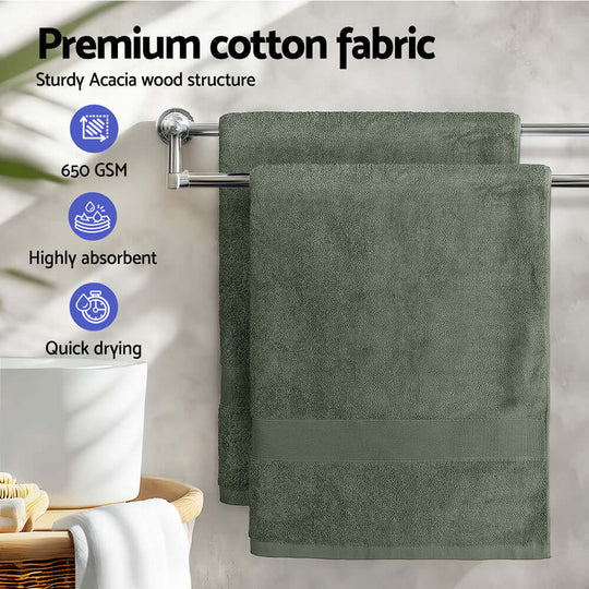 _label_, DSZ Product, feed-cond-new, feed-sl-free shipping, free-shipping2 Pack Bath Sheets Set Cotton Extra Large Towel Green - Premium Home & Garden > Bedding > Bed Sheets from Unbranded ! Shop Online Buy Now at S & D's Value Store Family Business Best Customer Service_label_, DSZ Product, feed-cond-new, feed-sl-free shipping, free-shipping