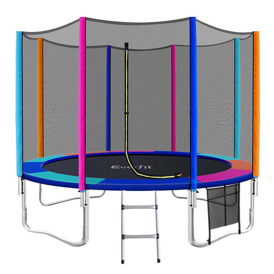 DSZ Product, feed-cond-new, feed-sl-DSZ Freight Payable, newEverfit 12Ft Trampoline For Kids W/ Ladder Enclosure Safety Net Pad Gift Round - Premium Sports & Fitness > Trampolines > Trampolines & Accessories from Everfit ! Shop Online Buy Now at S & D's Value Store Family Business Best Customer ServiceDSZ Product, feed-cond-new, feed-sl-DSZ Freight Payable, new