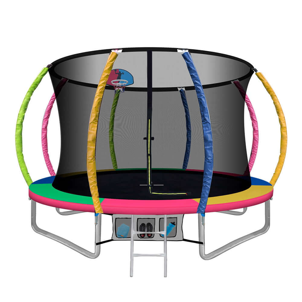 DSZ Product, feed-cond-new, feed-sl-DSZ Freight Payable, newEverfit 10Ft Trampoline For Kids W/ Ladder Enclosure Safety Net Rebounder Colors - Premium Sports & Fitness > Trampolines > Trampolines & Accessories from Everfit ! Shop Online Buy Now at S & D's Value Store Family Business Best Customer ServiceDSZ Product, feed-cond-new, feed-sl-DSZ Freight Payable, new