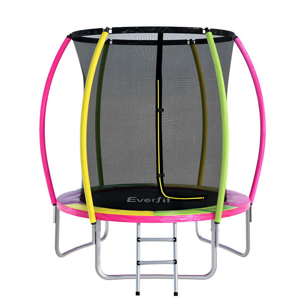 DSZ Product, feed-cond-new, feed-sl-DSZ Freight Payable, newEverfit 6Ft Trampoline For Kids W/ Ladder Enclosure Safety Net Rebounder Colors - Premium Sports & Fitness > Trampolines > Trampolines & Accessories from Everfit ! Shop Online Buy Now at S & D's Value Store Family Business Best Customer ServiceDSZ Product, feed-cond-new, feed-sl-DSZ Freight Payable, new