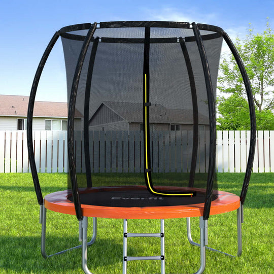 DSZ Product, feed-cond-new, feed-sl-DSZ Freight Payable, newEverfit 6Ft Trampoline For Kids W/ Ladder Enclosure Safety Net Rebounder Orange - Premium Sports & Fitness > Trampolines > Trampolines & Accessories from Everfit ! Shop Online Buy Now at S & D's Value Store Family Business Best Customer ServiceDSZ Product, feed-cond-new, feed-sl-DSZ Freight Payable, new