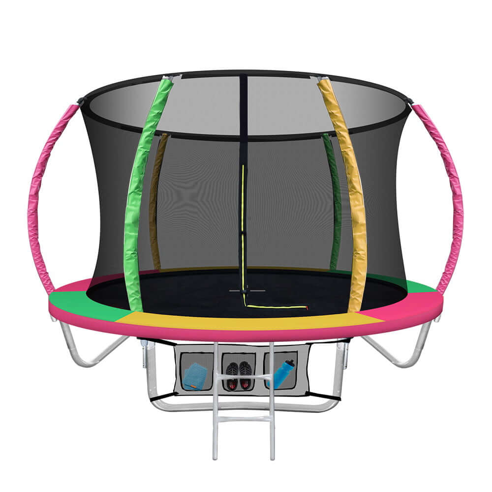 DSZ Product, feed-cond-new, feed-sl-DSZ Freight Payable, newEverfit 8Ft Trampoline For Kids W/ Ladder Enclosure Safety Net Rebounder Colors - Premium Sports & Fitness > Trampolines > Trampolines & Accessories from Everfit ! Shop Online Buy Now at S & D's Value Store Family Business Best Customer ServiceDSZ Product, feed-cond-new, feed-sl-DSZ Freight Payable, new