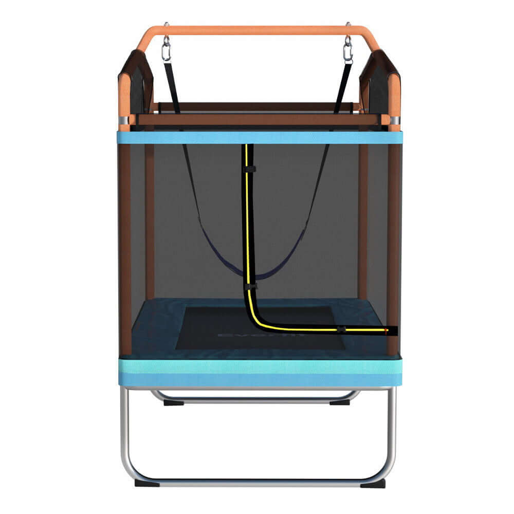 DSZ Product, feed-cond-new, feed-sl-DSZ Freight Payable, newEverfit 6Ft Trampoline For Kids W/ Enclosure Safety Net Swing Rectangle Orange - Premium Sports & Fitness > Trampolines > Trampolines & Accessories from Everfit ! Shop Online Buy Now at S & D's Value Store Family Business Best Customer ServiceDSZ Product, feed-cond-new, feed-sl-DSZ Freight Payable, new