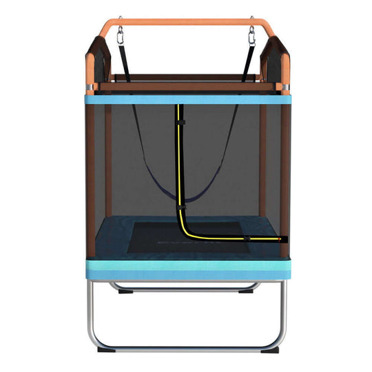 DSZ Product, feed-cond-new, feed-sl-DSZ Freight Payable, newEverfit 6Ft Trampoline For Kids W/ Enclosure Safety Net Swing Rectangle Orange - Premium Sports & Fitness > Trampolines > Trampolines & Accessories from Everfit ! Shop Online Buy Now at S & D's Value Store Family Business Best Customer ServiceDSZ Product, feed-cond-new, feed-sl-DSZ Freight Payable, new