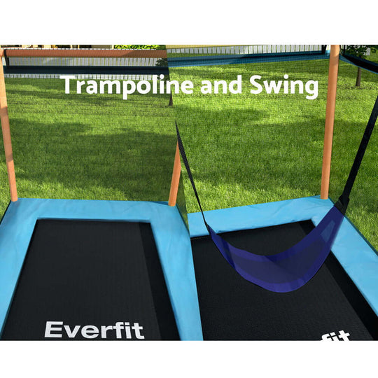 DSZ Product, feed-cond-new, feed-sl-DSZ Freight Payable, newEverfit 6Ft Trampoline For Kids W/ Enclosure Safety Net Swing Rectangle Orange - Premium Sports & Fitness > Trampolines > Trampolines & Accessories from Everfit ! Shop Online Buy Now at S & D's Value Store Family Business Best Customer ServiceDSZ Product, feed-cond-new, feed-sl-DSZ Freight Payable, new