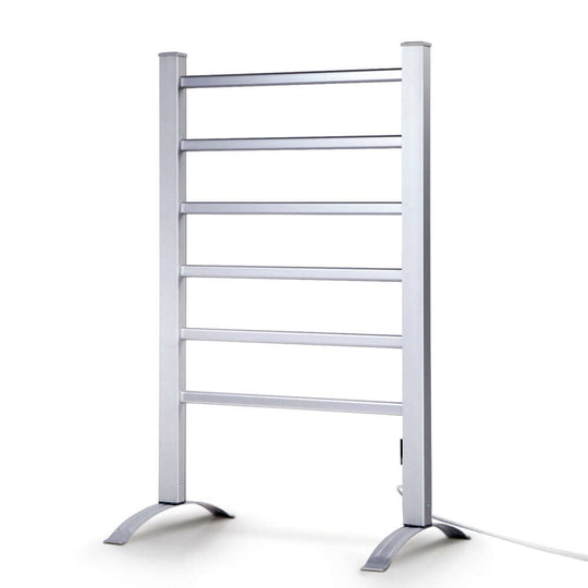 _label_, DSZ Product, feed-cond-new, feed-sl-free shipping, free-shipping, newDevanti Electric Heated Towel Rail Rack 6 Bars With Timer Clothes Dry Warmer - Premium Home & Garden > Laundry & Cleaning > Drying Racks & Hangers from Devanti ! Shop Online Buy Now at S & D's Value Store Family Business Best Customer Service_label_, DSZ Product, feed-cond-new, feed-sl-free shipping, free-shipping, new