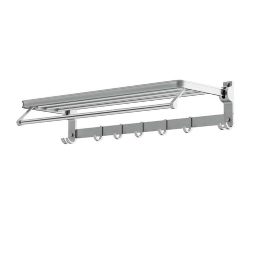 _label_, DSZ Product, feed-cond-new, feed-sl-free shipping, free-shipping, newTowel Rail Rack Holder 4 Bars Wall Mounted Aluminium Foldable Hanging Hook - Premium Home & Garden > Bathroom Accessories > Towel Racks & Holders from Devanti ! Shop Online Buy Now at S & D's Value Store Family Business Best Customer Service_label_, DSZ Product, feed-cond-new, feed-sl-free shipping, free-shipping, new