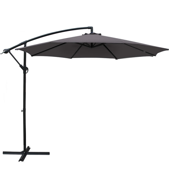 DSZ Product, feed-cond-new, feed-sl-DSZ Freight Payable, newInstahut 3M Outdoor Umbrella Cantilever Beach Garden Patio Charcoal - Premium Furniture > Outdoor > Outdoor Sofas & Lounge Sets from Instahut ! Shop Online Buy Now at S & D's Value Store Family Business Best Customer ServiceDSZ Product, feed-cond-new, feed-sl-DSZ Freight Payable, new