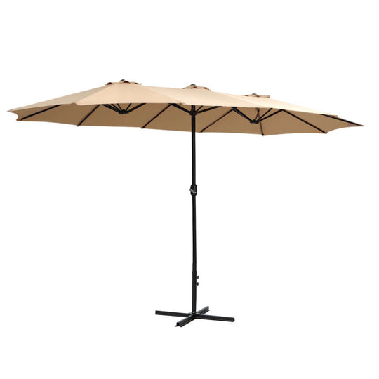 DSZ Product, feed-cond-new, feed-sl-DSZ Freight Payable, newInstahut 4.57M Outdoor Umbrella Beach Pole Garden Tilt Beige - Premium Home & Garden > Shading > Umbrellas & Sunshades from Instahut ! Shop Online Buy Now at S & D's Value Store Family Business Best Customer ServiceDSZ Product, feed-cond-new, feed-sl-DSZ Freight Payable, new